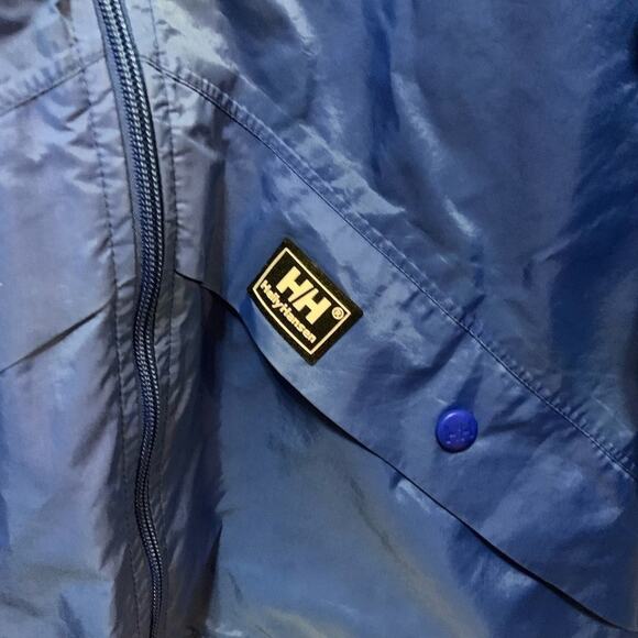 Helly Hansen blue raincoat with taped seams in excellent condition! No flaws! Xs - Picture 4 of 4